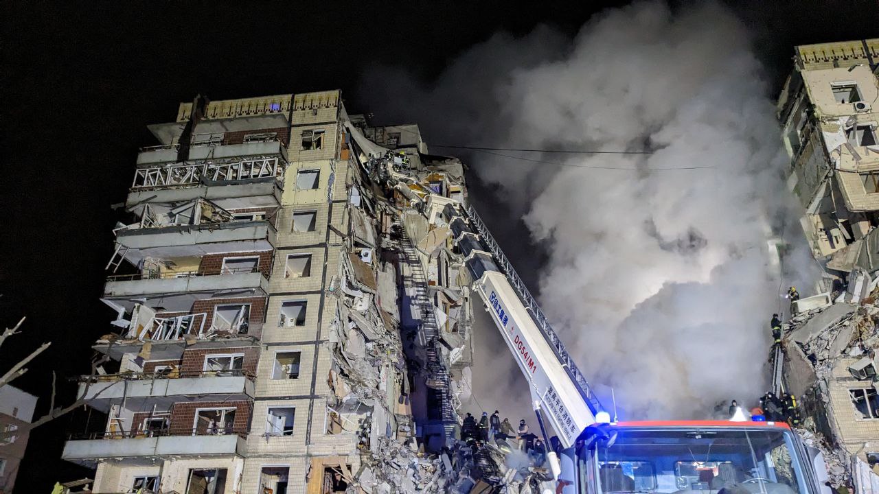 Обстріл Дніпро 14 січня 2023