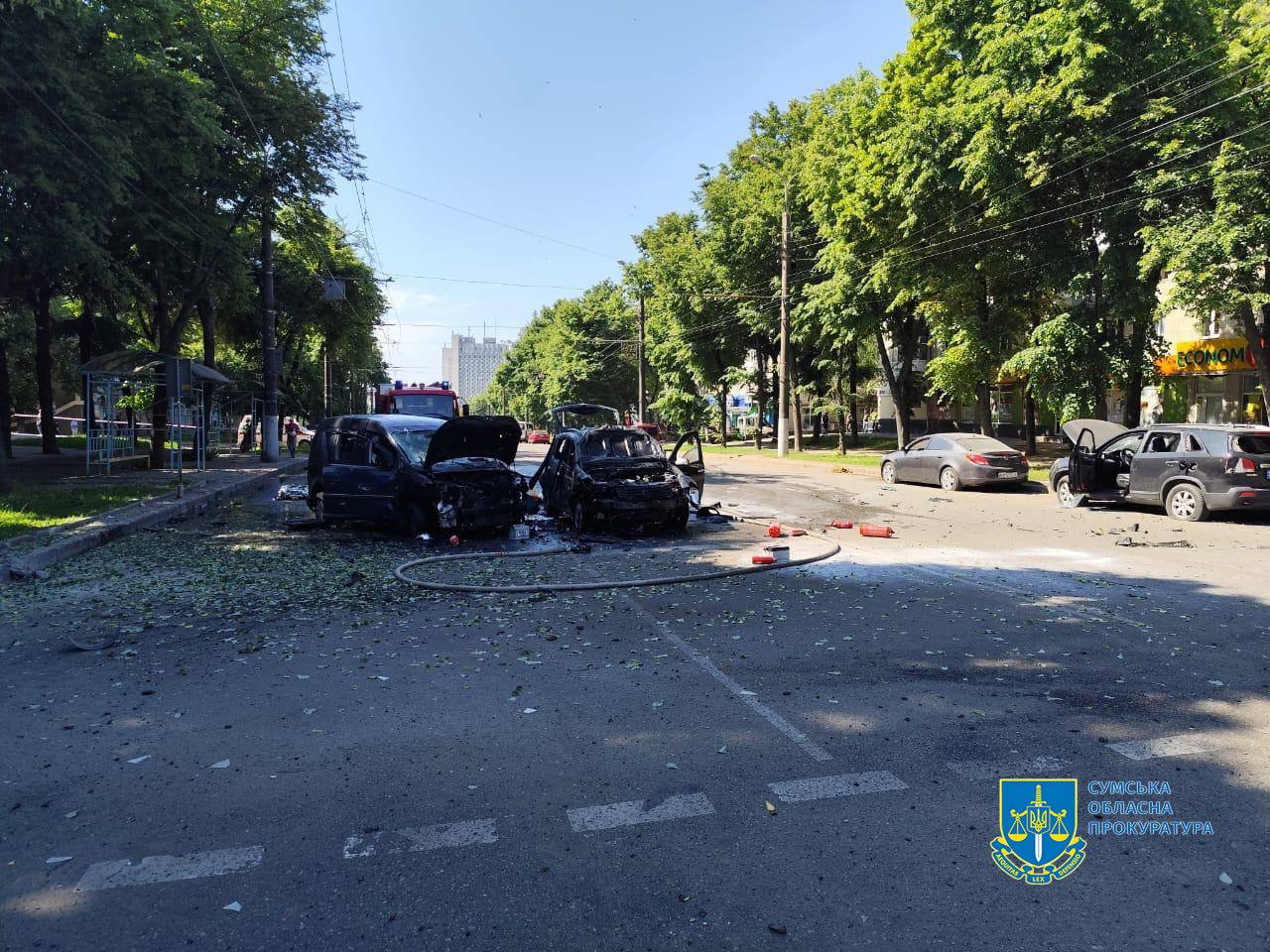 СБУ встановила, хто віддавав наказ на обстріли Сум на початку червня 2025 року