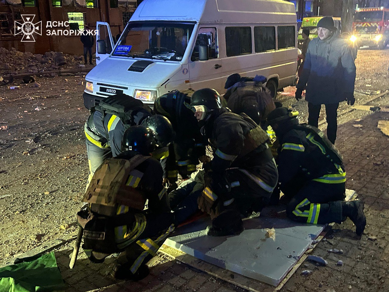 Запоріжжя 8 січня 2025