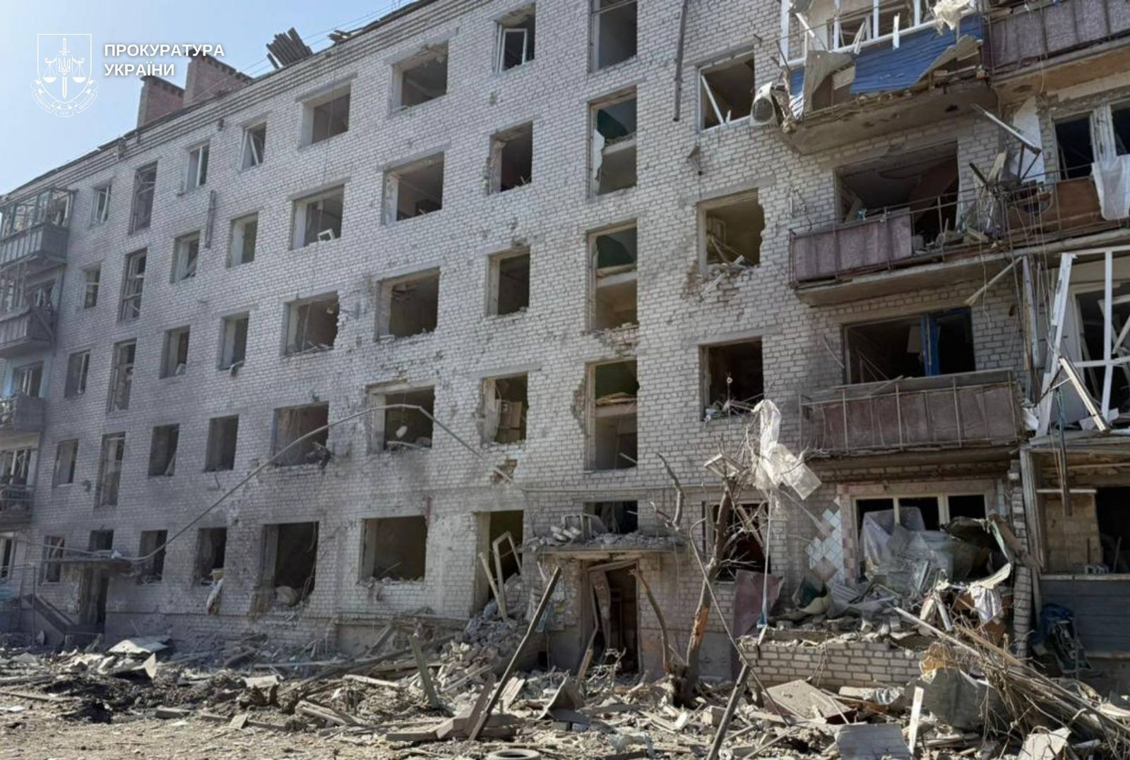 Наслідки авіаудару росіян по Словʼянську 10 березня 2026 року