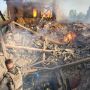 Наслідки авіаудару росіян по школі в Білогорівці 7 травня 2022 року