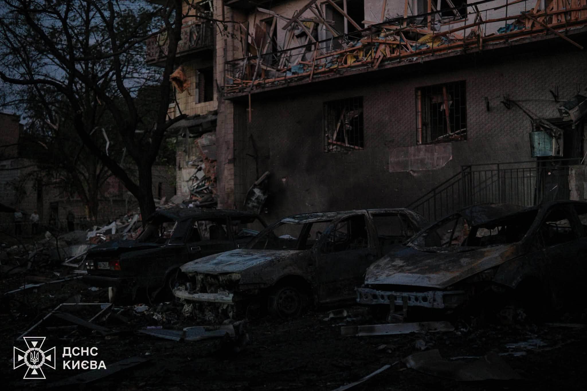 Наслідки балістичних ударів росіян по Києву 19 липня 2026 року