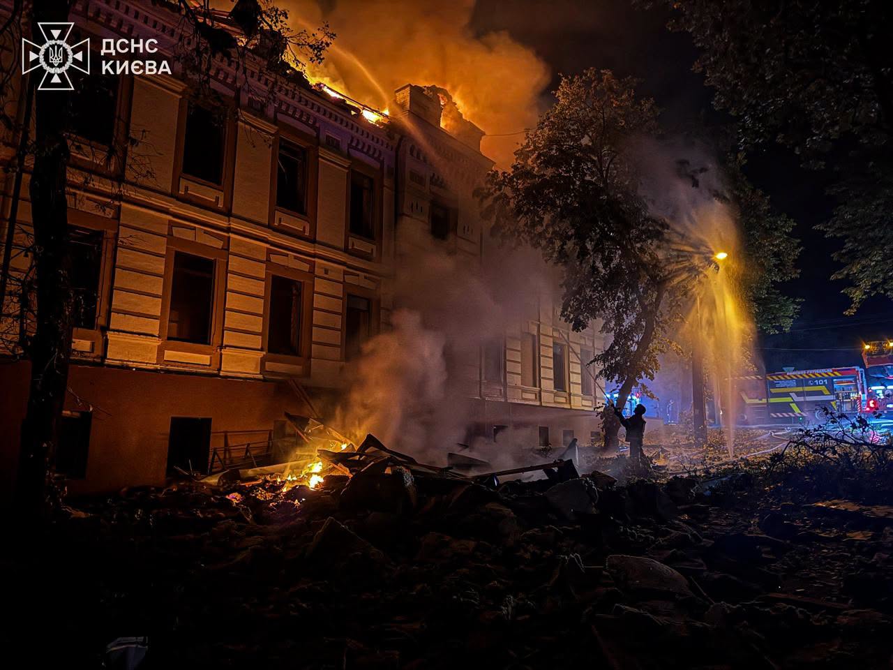 Наслідки балістичних ударів росіян по Києву 19 липня 2026 року