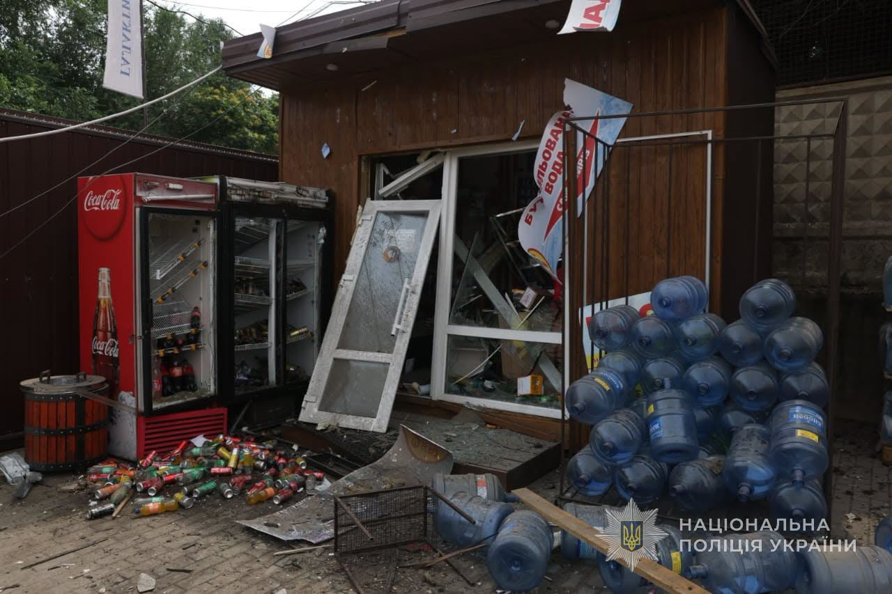 Наслідки авіаударів росіян по Запоріжжю 25 липня 2026 року